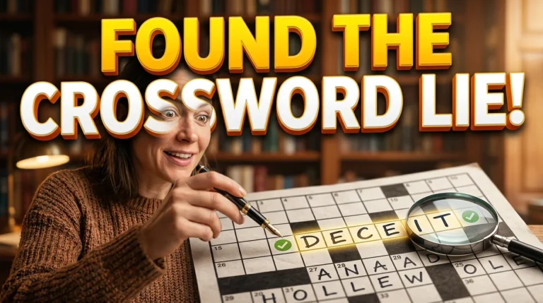Metaphor for Lies Crossword