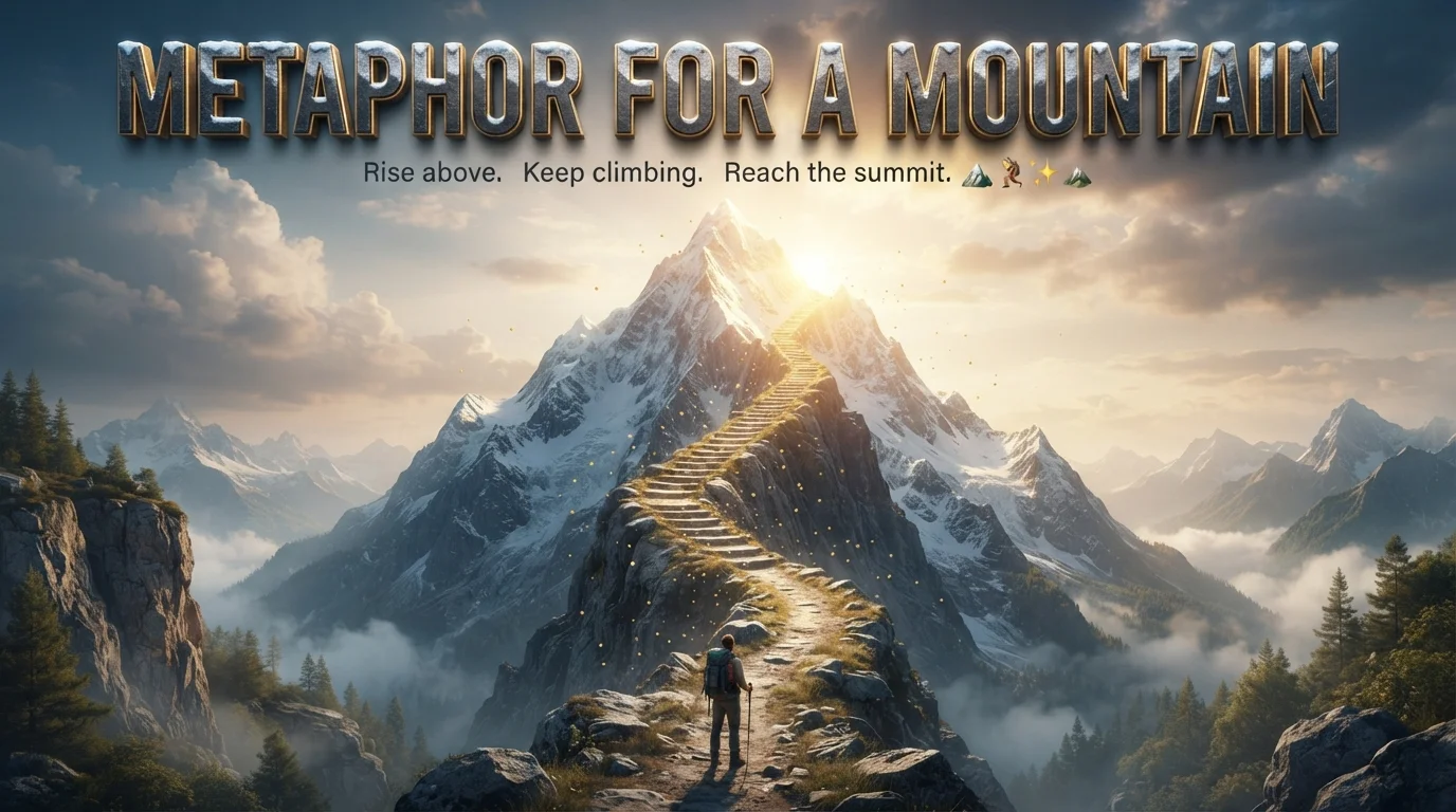 What Is a Metaphor for a Mountain