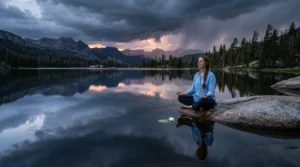 Metaphor for a Calm Person