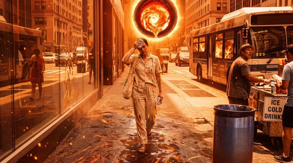 Metaphor for Being Hot Outside