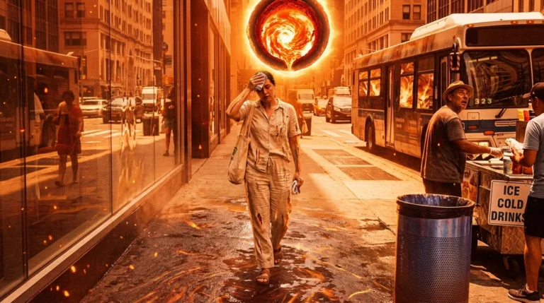 Metaphor for Being Hot Outside