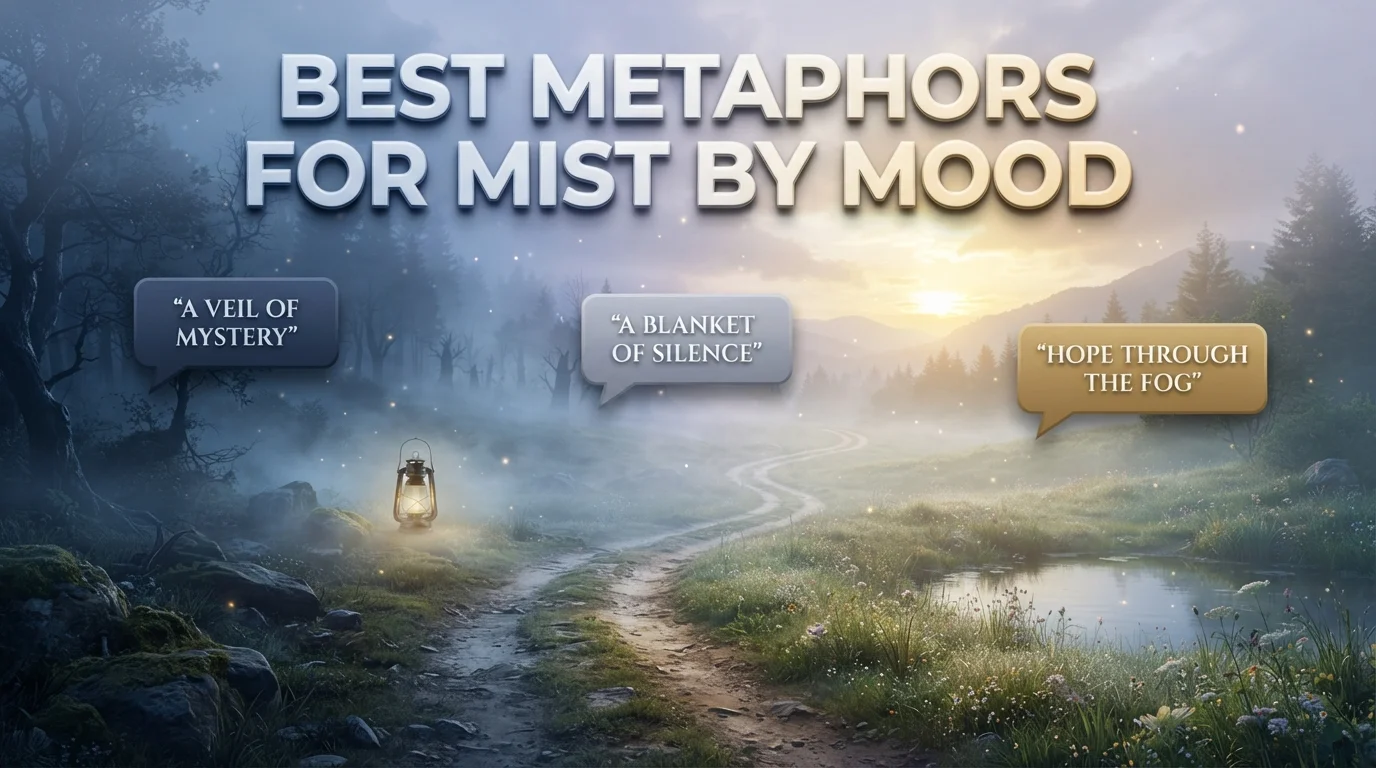 Best Metaphors for Mist by Mood