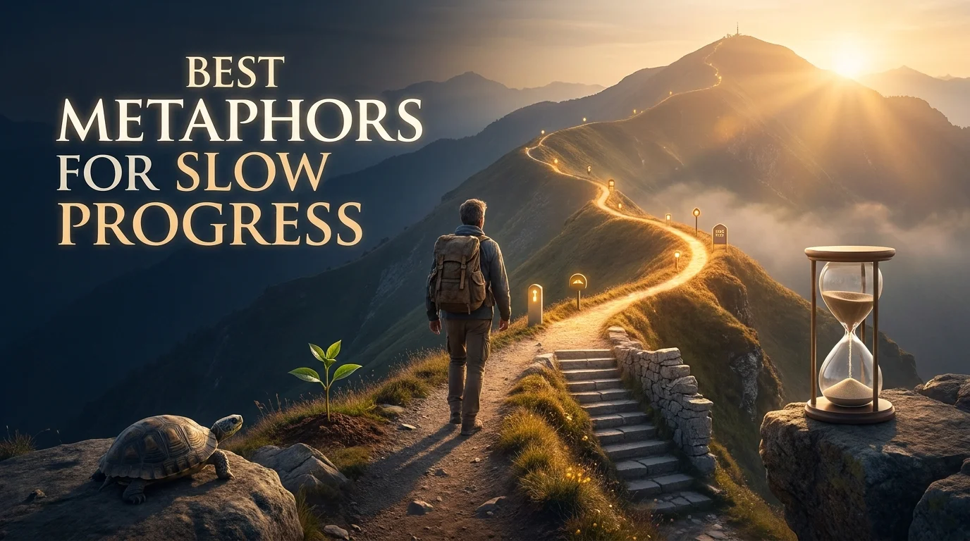 Best Metaphors for Slow Progress