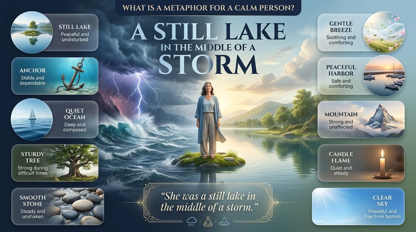 Best Metaphors for a Calm Person