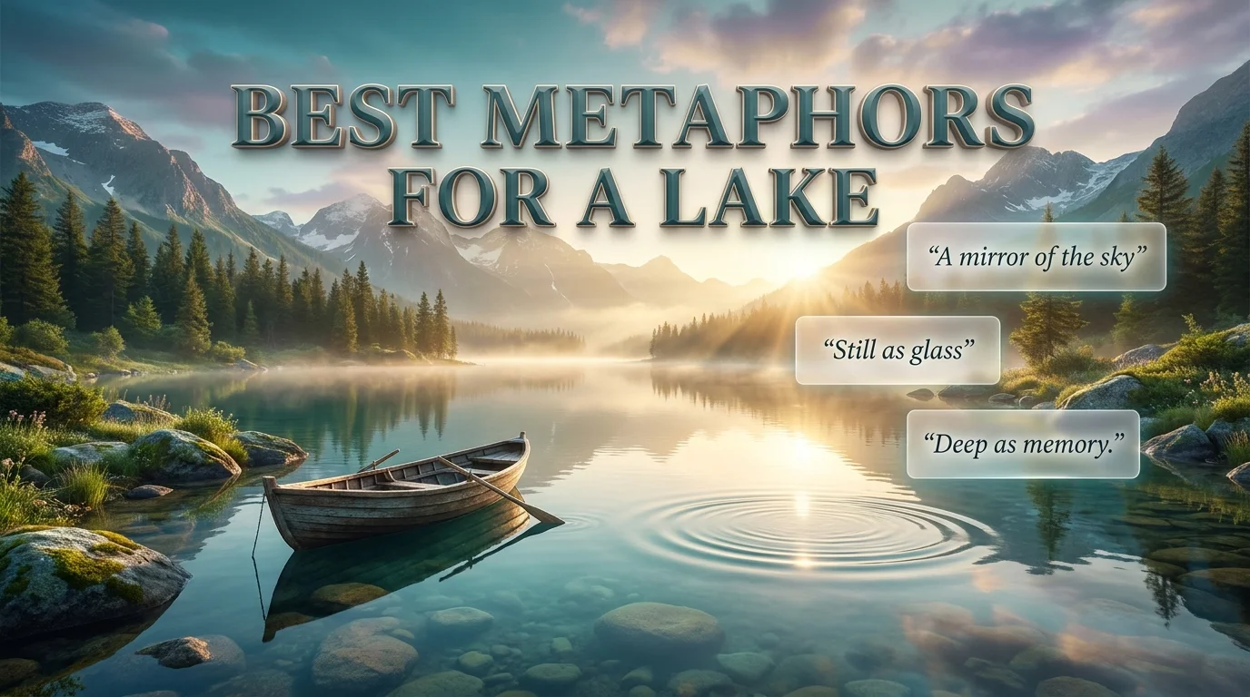 Best Metaphors for a Lake