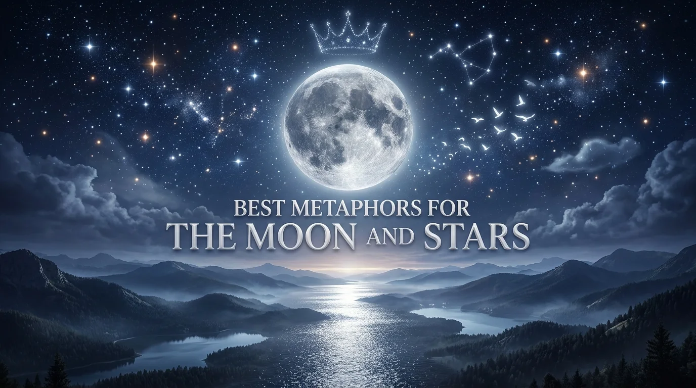 Best Metaphors for the Moon and Stars