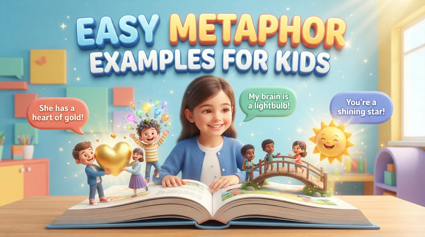 Easy Metaphor Examples for Kids