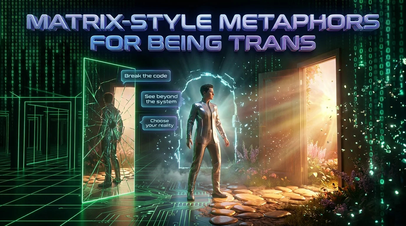 Matrix-Style Metaphors for Being Trans
