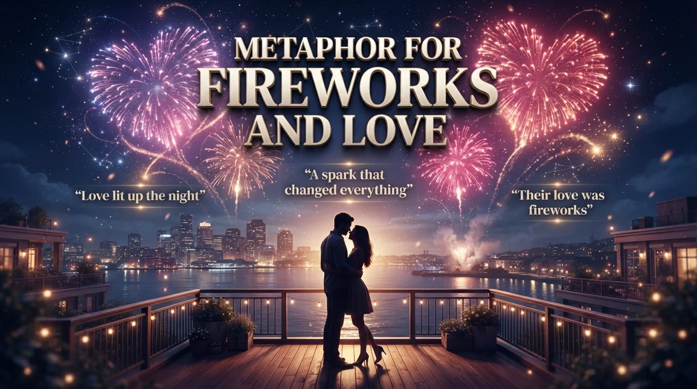 Metaphor for Fireworks and Love
