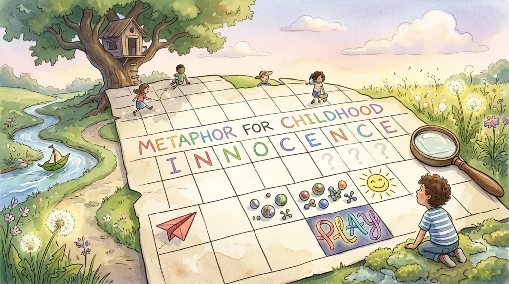 Metaphor for Childhood Crossword Clue