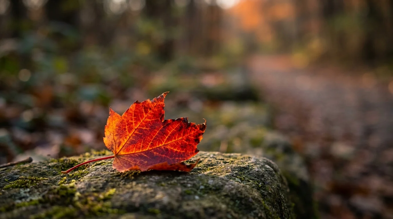 What Is a Metaphor for an Autumn Leaf