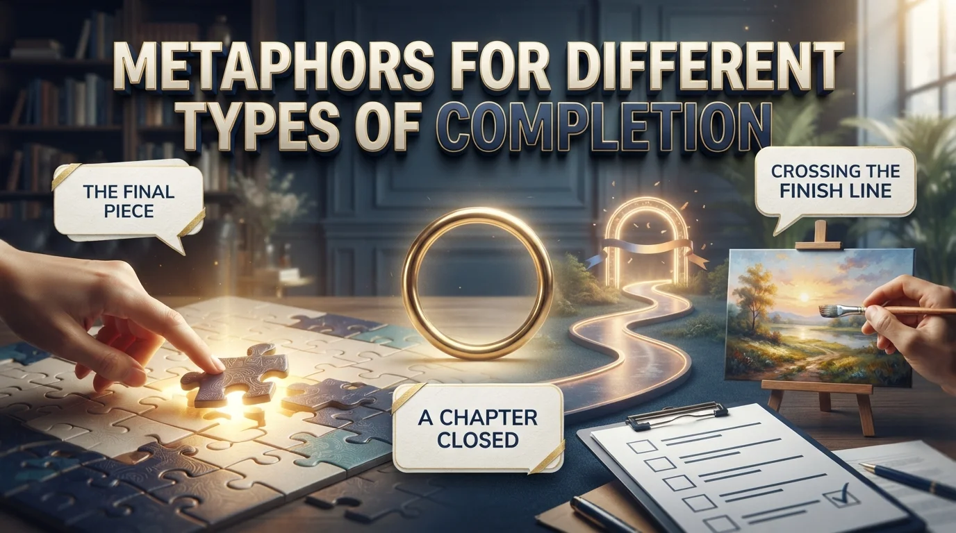 Metaphors for Different Types of Completion