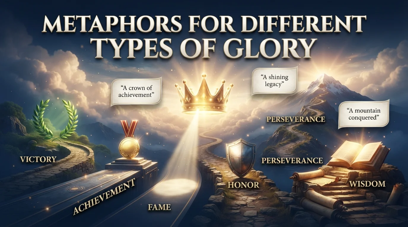 Metaphors for Different Types of Glory
