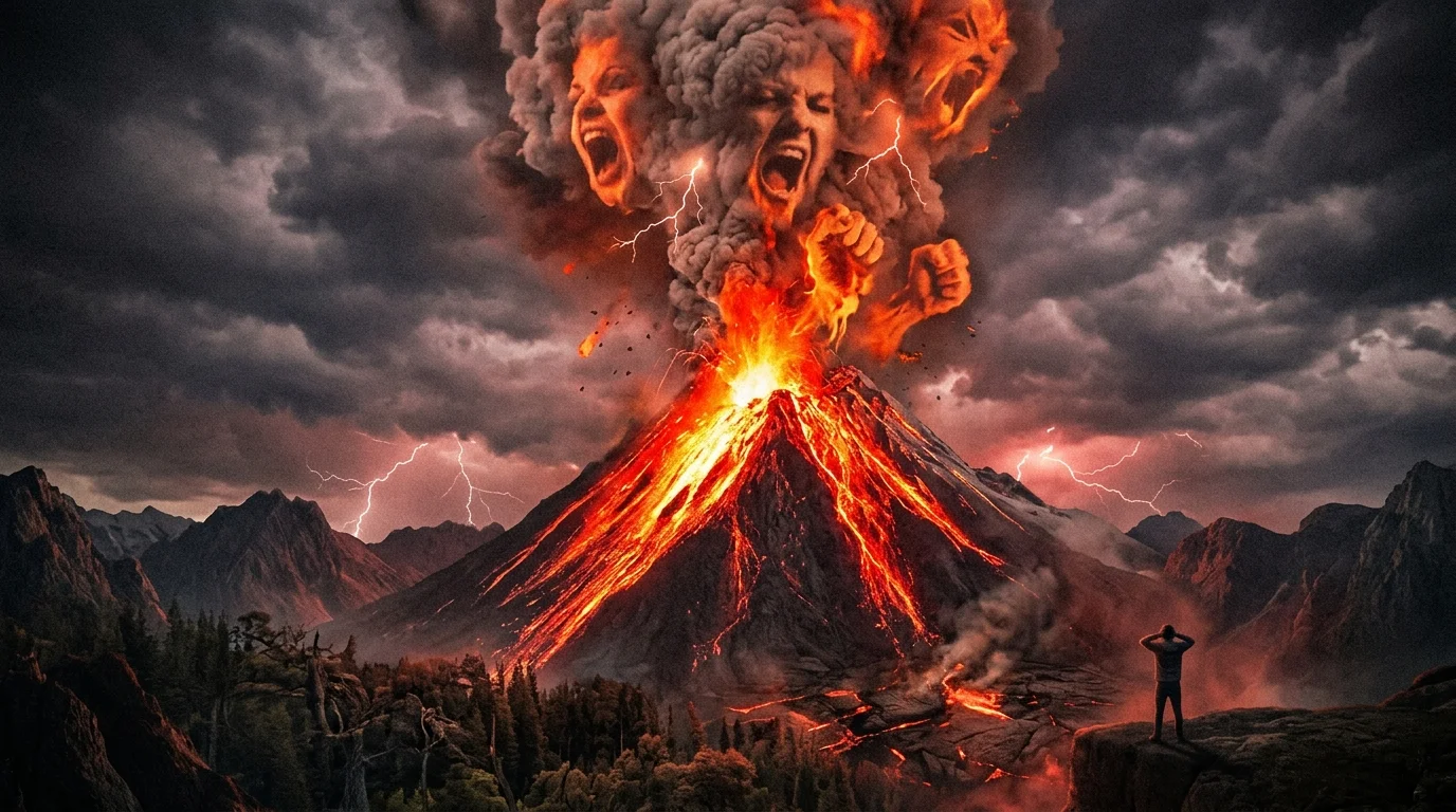What Does the Volcano Metaphor for Anger Mean