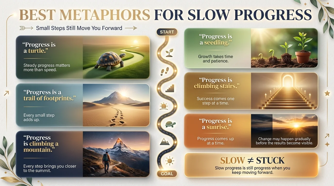 What Is a Metaphor for Slow Progress